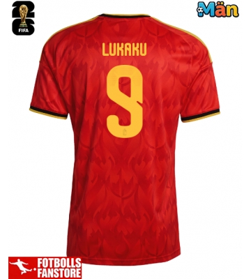 Belgien Romelu Lukaku #9 Hemmatröja VM 2026 Kortärmad